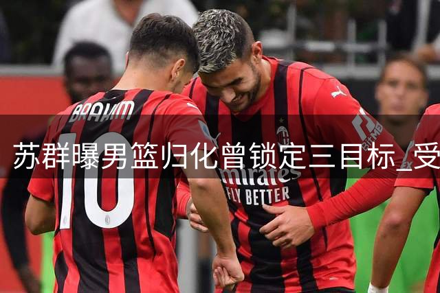 苏群曝男篮归化曾锁定三目标 受足球拖累计划搁浅